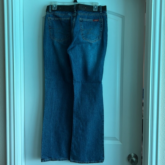 Zena Jeans, never worn, like new, Size 10, Blue, button fly style - Picture 4 of 6